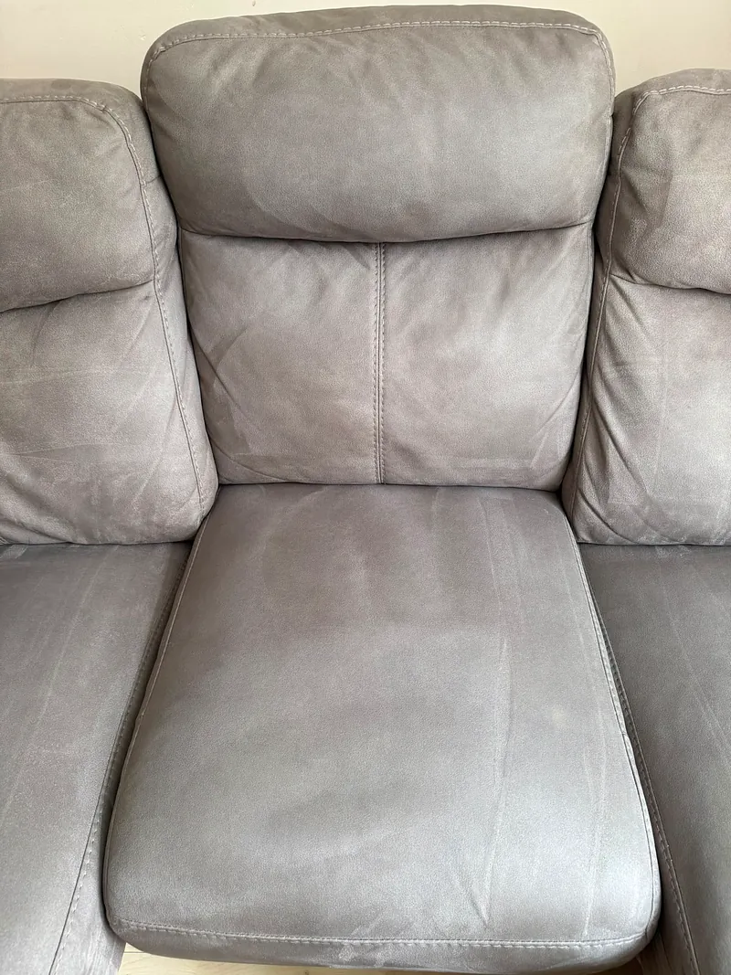 Sofa after cleaning